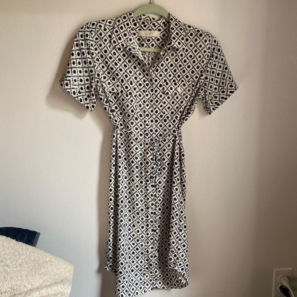 Loft patterned dress